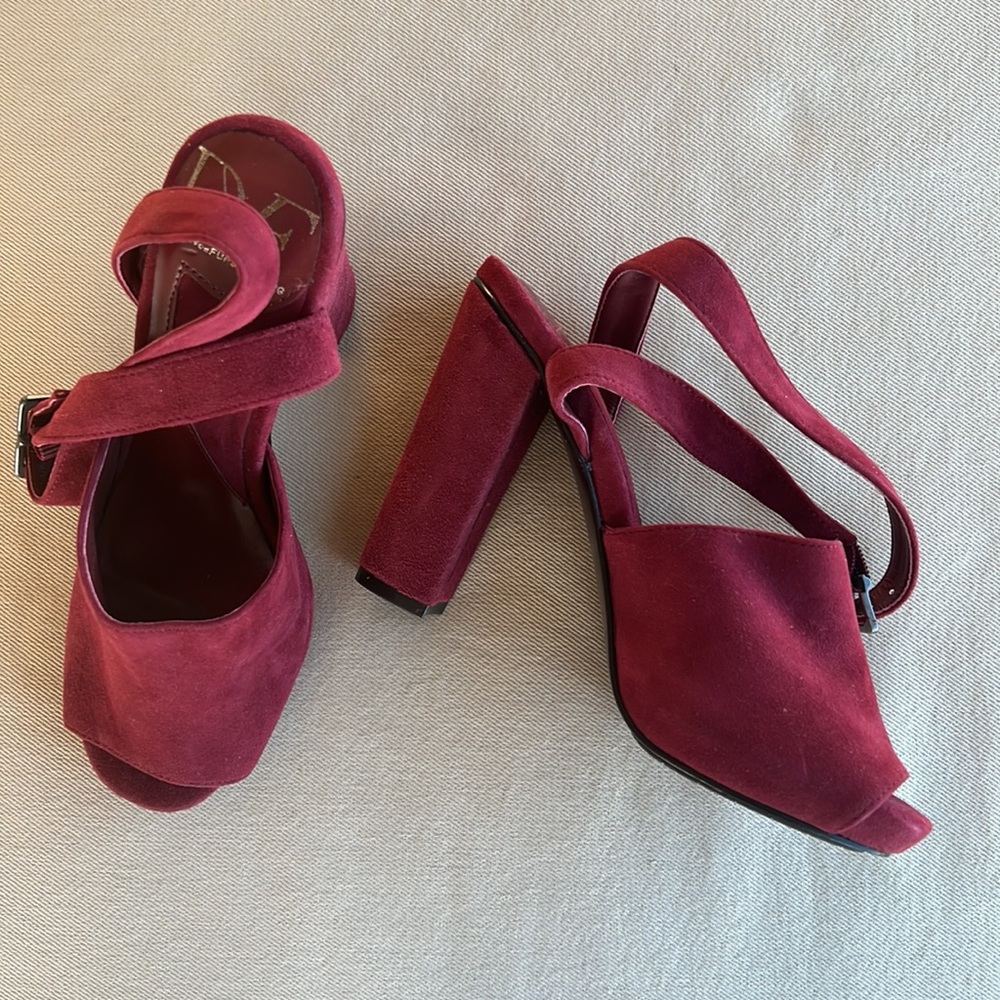 DVF Ankle Wrap Heels - Picture 1 of 11